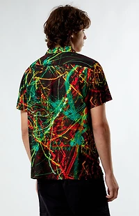 Pacsun Lasers Woven Camp Shirt