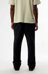 Pacsun Washed Black Terrain Straight Leg Sweatpants