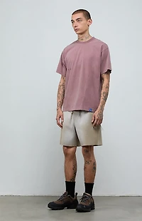 A.R.C. Taupe Vintage Wash Heavyweight Oversized T-Shirt