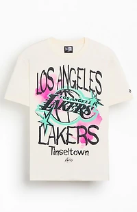 New Era LA Lakers Watercolor T-Shirt