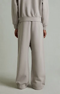 Fear of God ESSENTIALS Smoke Grey Lounge Fleece Baggy Sweatpants