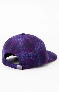 Awake NY Purple Harris Tweed 6 Panel Dad Hat