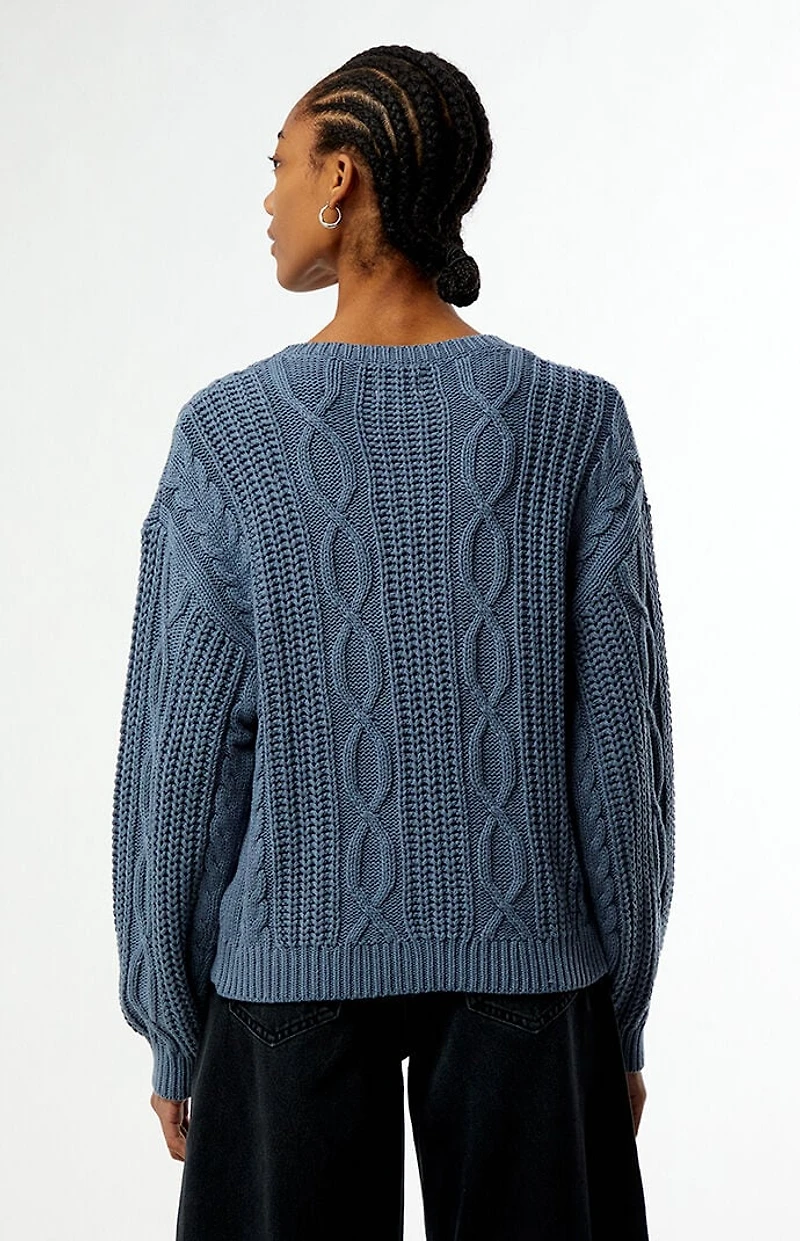 Rhythm Stanley Cable Knit Sweater