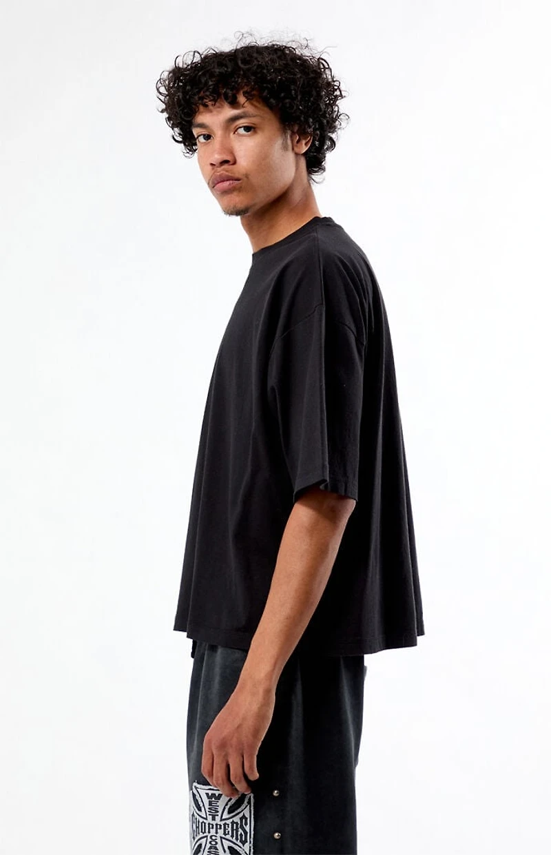 Pacsun Black Premium Cropped T-Shirt
