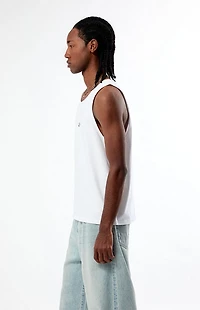Pacsun LA Script Embroidered Ribbed Muscle Tank Top