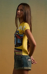 Formula 1 x Pacsun Miami Racing Jean Micro Shorts