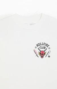Netflix x Stranger Things Hellfire Club Cropped T-Shirt