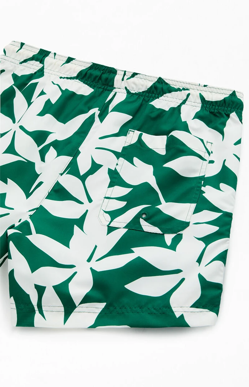 Pacsun Garden AOP 4.5'' Swim Trunks