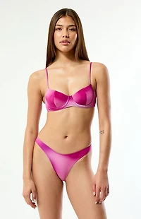 Pacsun Plum Rae Shine High Cut Bikini Bottom