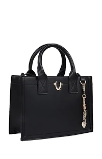 True Religion Modern Edge Charm Tote Bag