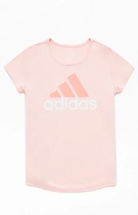 adidas Kids Pink Essential T-Shirt