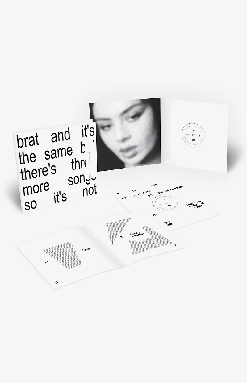 Charli XCX Brat Vinyl Record