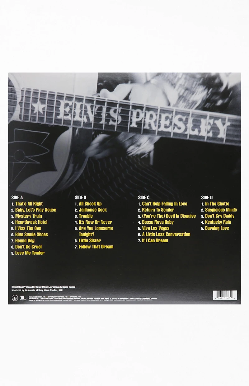 Elvis Presley The Essential Elvis Presley Vinyl Record