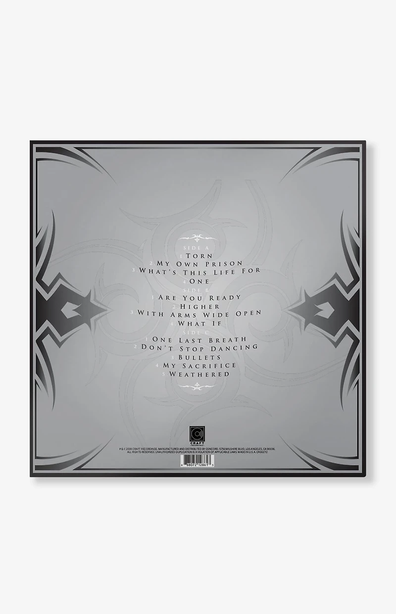 Creed Greatest Hits Vinyl Record