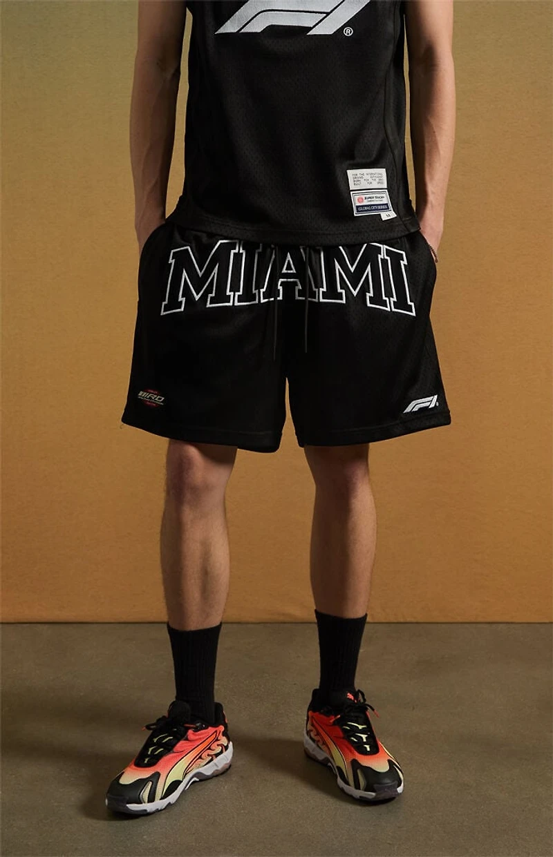 Formula 1 x Pacsun Miami Mesh Basketball Shorts
