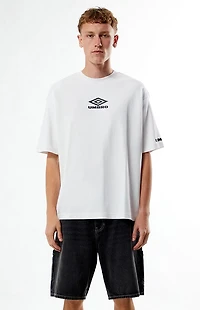 Umbro x PacSun White Short Sleeve T-Shirt