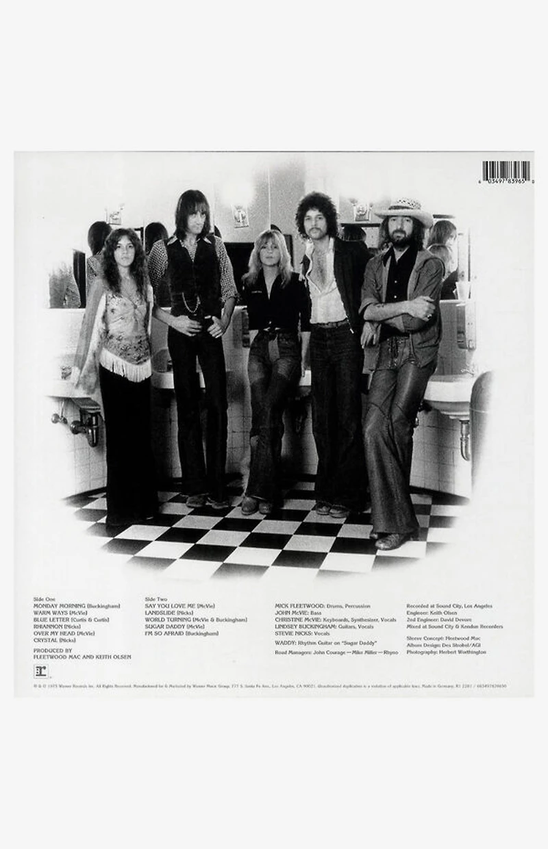 Fleetwood Mac Self Titled Vinyl Record