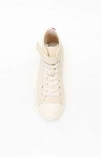Converse Kids Chuck Taylor Apple Checkered All Star Easy On High Top Shoes