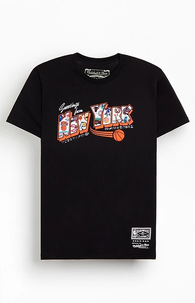Mitchell & Ness NBA Greetings From New York T-Shirt