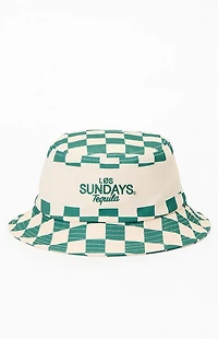 Los Sundays Plaid Tequila and Tennis Bucket Hat