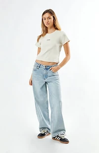 Thrills Minimal Off White Mini T-Shirt