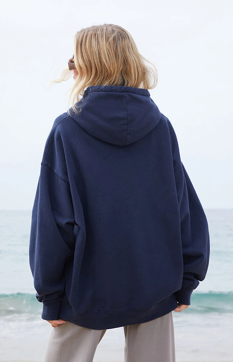 John Galt Blue Christie 14 Oversized Hoodie