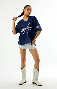 Pacsun NYC Star Mesh Jersey