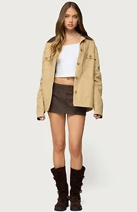 Edikted Lorna Pinstripe Mini Skort