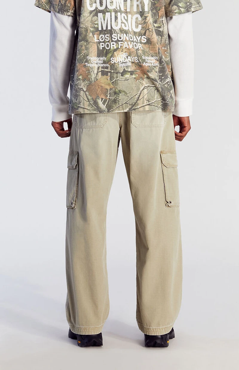 Pacsun Olive Cargo Baggy Pants