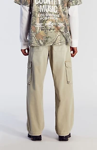 Pacsun Olive Cargo Baggy Pants