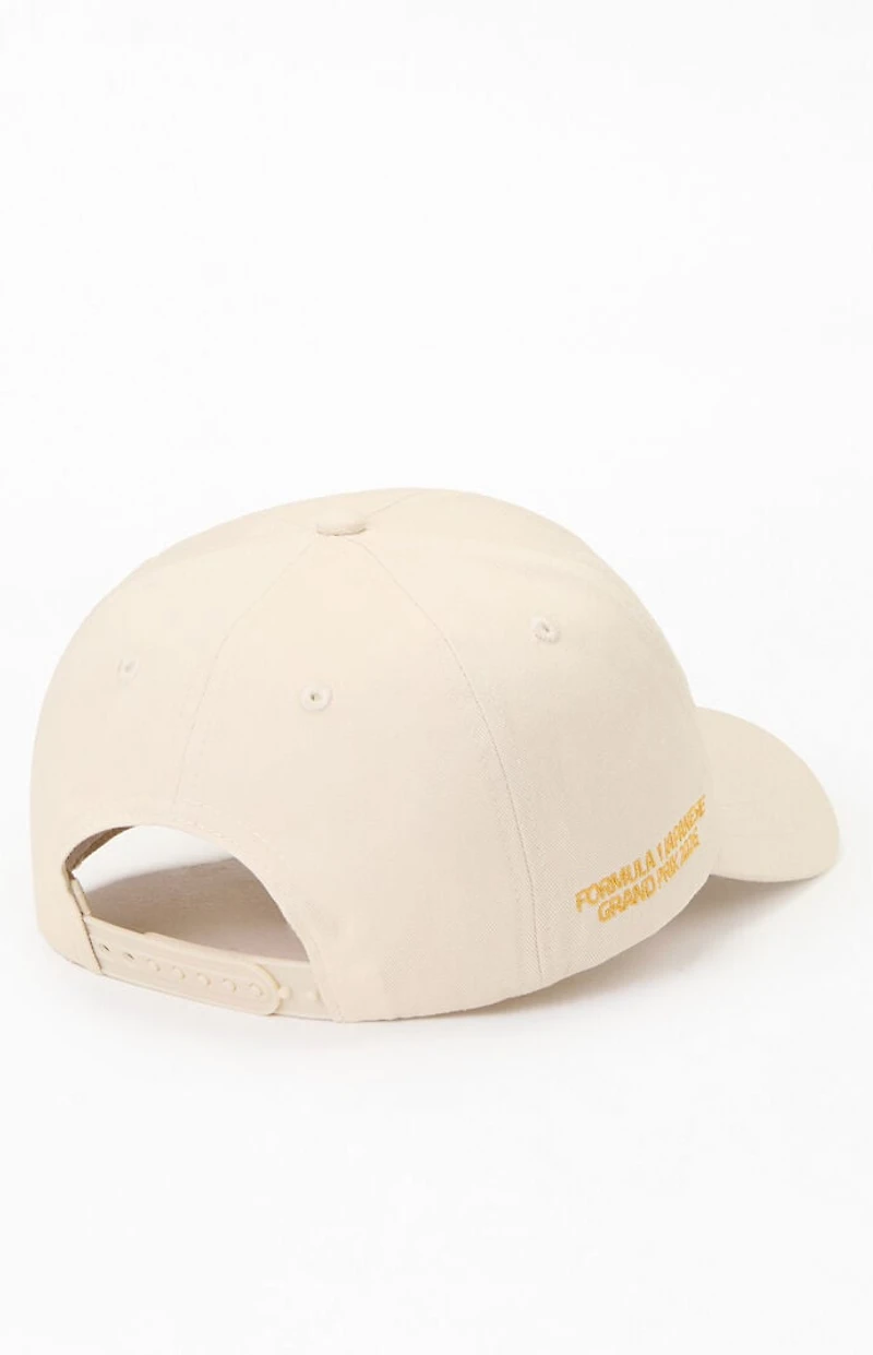 Formula 1 x Pacsun Suzuka Cream Racing Snapback Hat