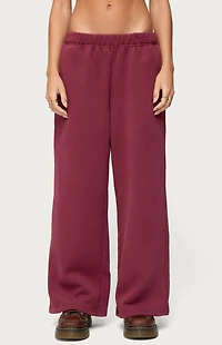 Edikted Basic Girl Wide Leg Sweatpants