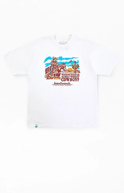 SENDERO Working Hard Cowboy T-Shirt