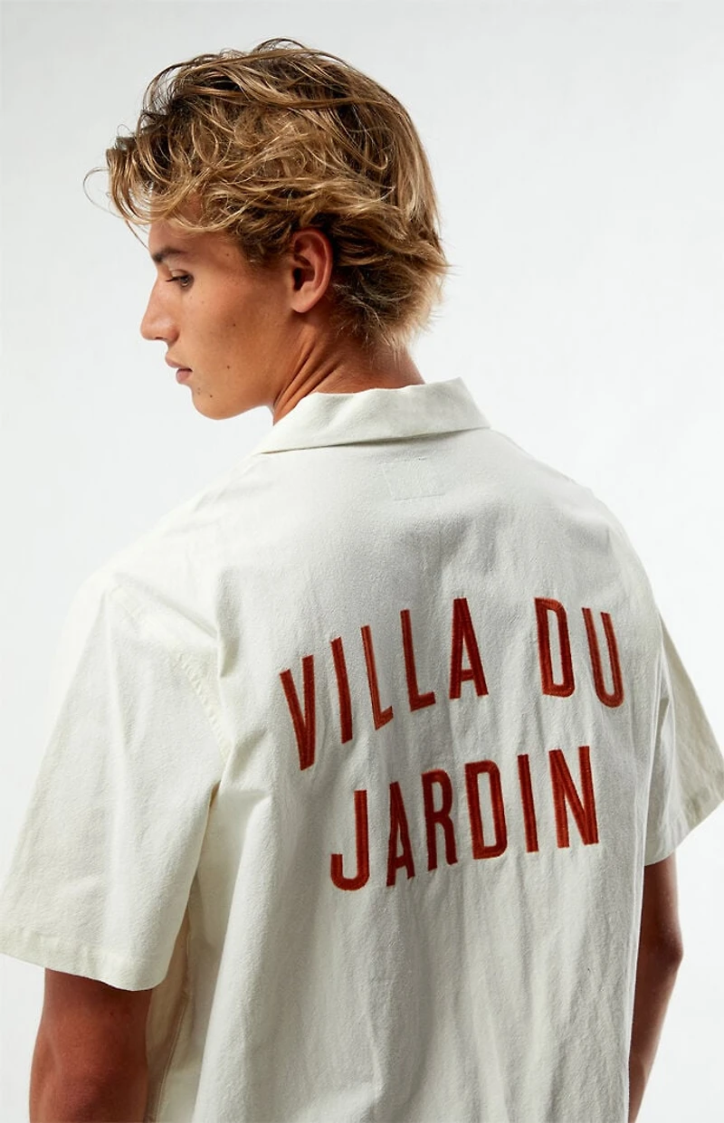 Pacsun Villa Du Jardin Camp Shirt