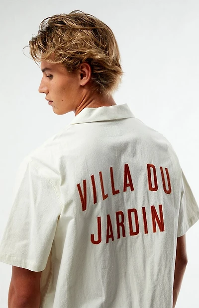 Pacsun Villa Du Jardin Camp Shirt