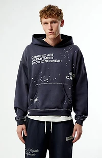Pacsun Black Terrain Heavyweight Hoodie