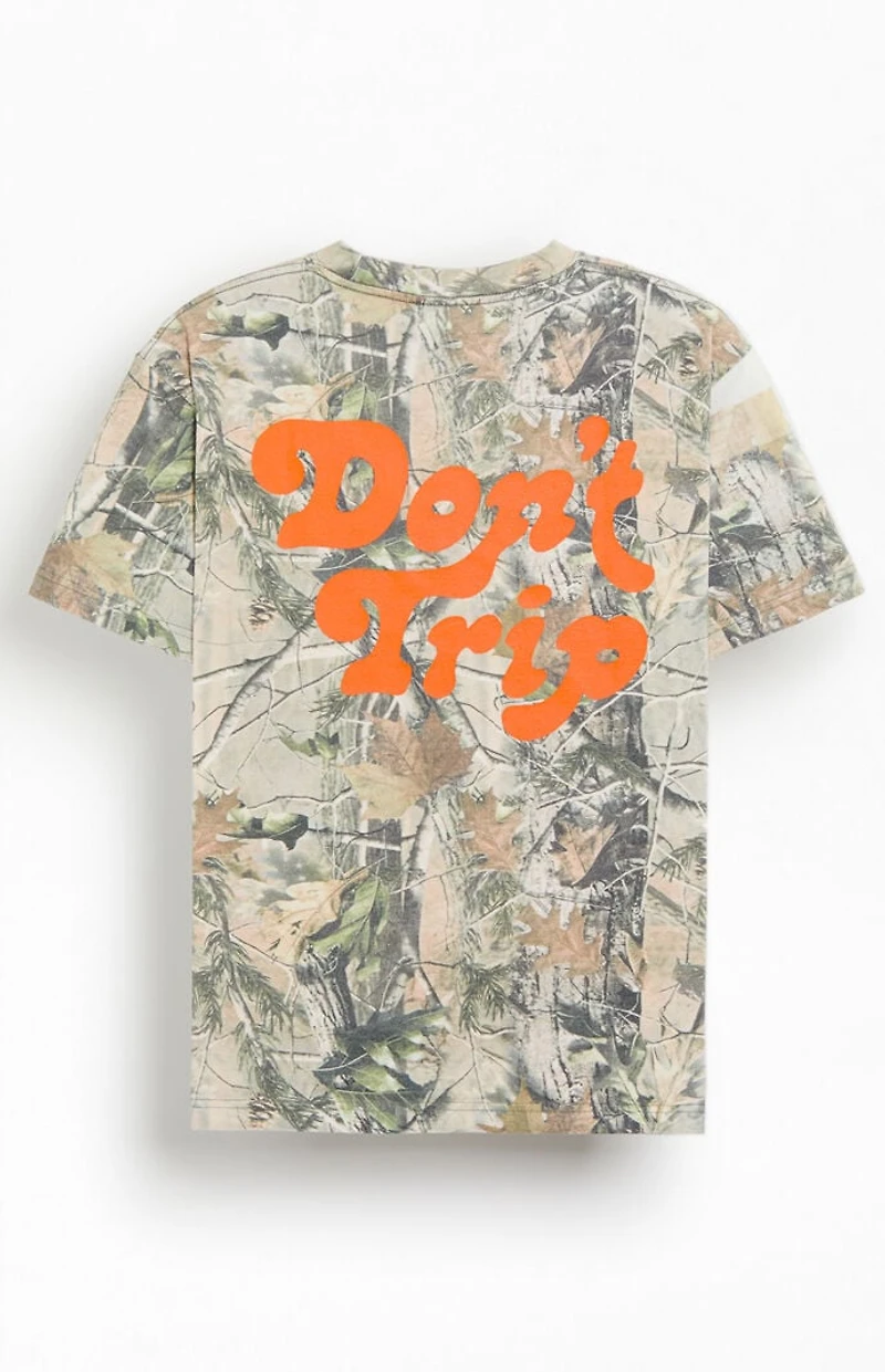 Free & Easy Don't Trip Camo Tree T-Shirt
