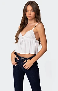 Edikted Sunrise Babydoll Tank Top