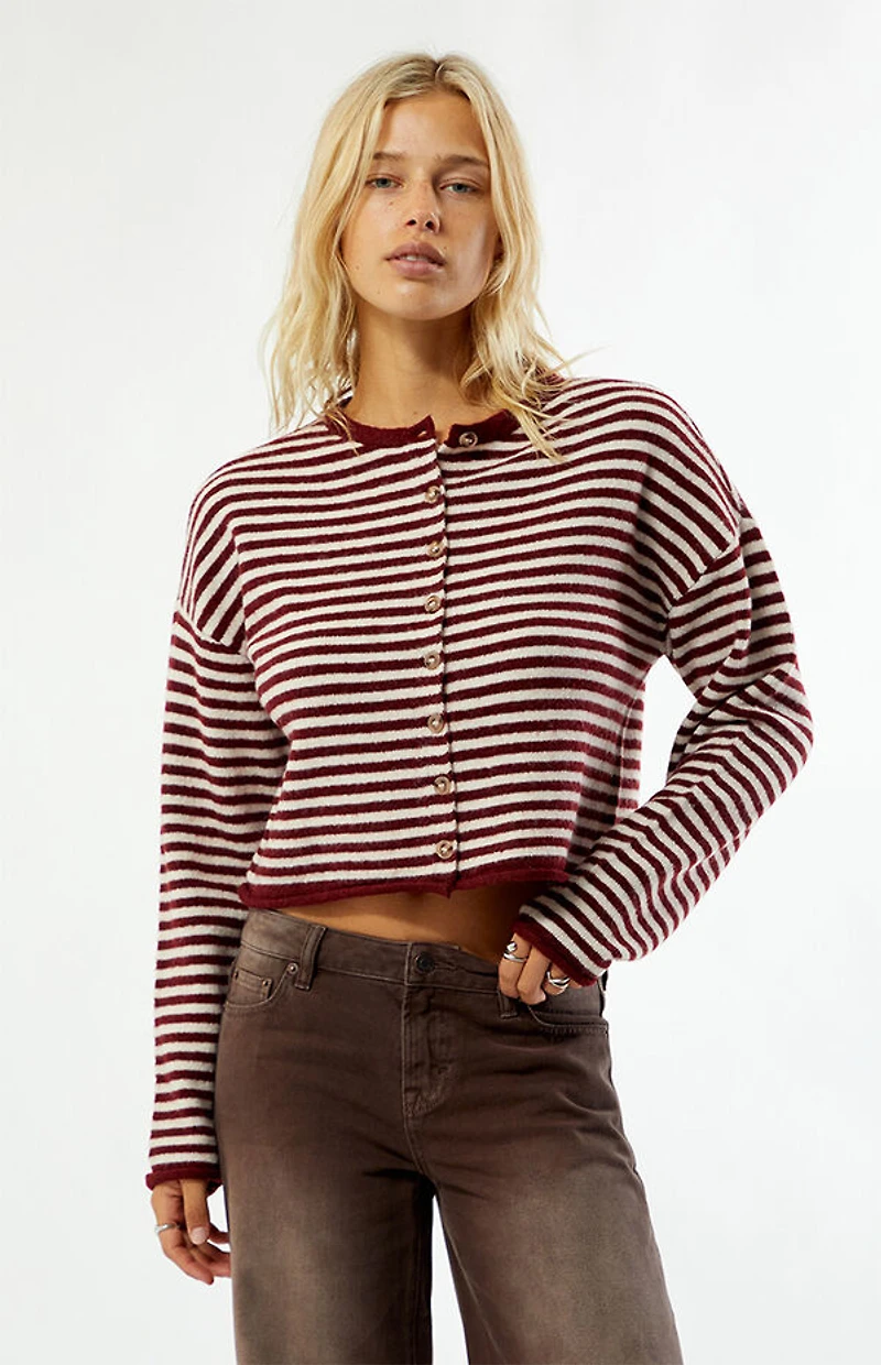 Your Favorite Georgia Rolled Button Front Cardigan