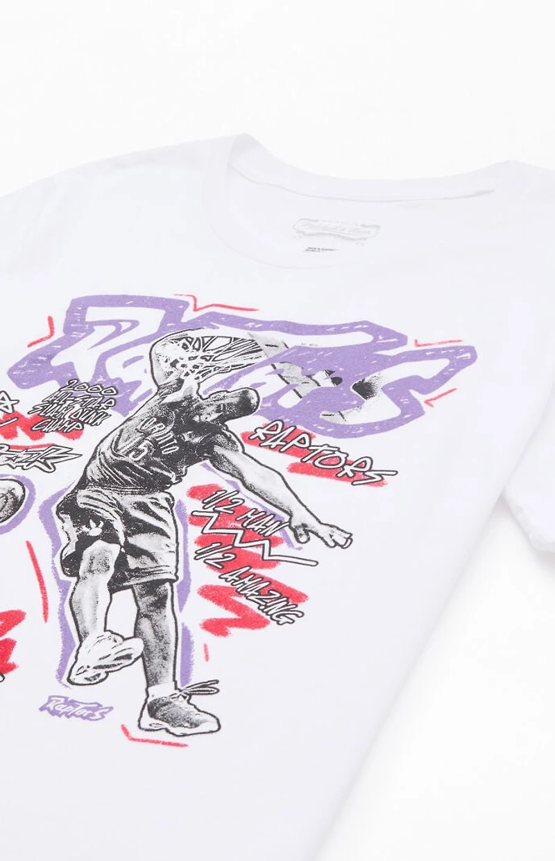 Mitchell & Ness Kids NBA Chalked Up Raptors Vince Carter T-Shirt