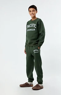 Pacsun Kids Green Pacific Sunwear Sweatpants