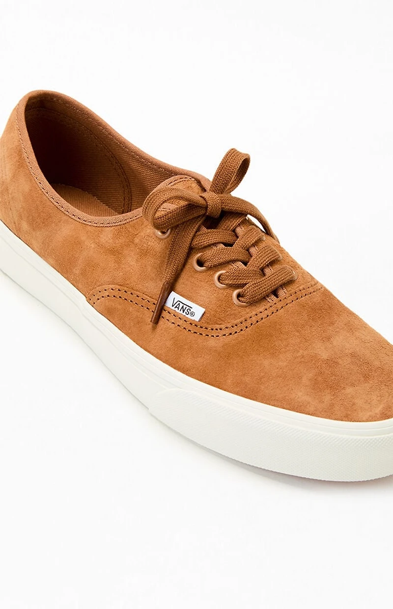 Vans Brown Suede Authentic Shoes