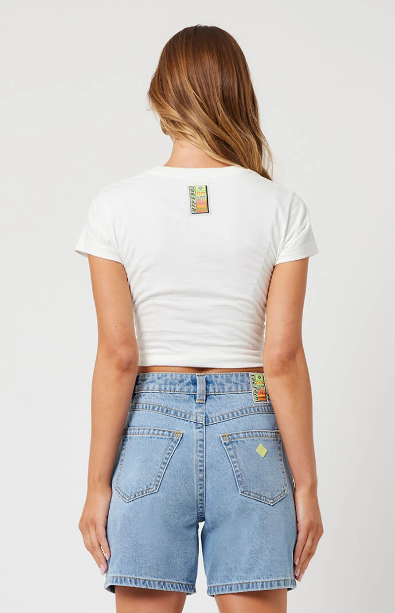 ABRAND x Rip Curl Carrie Jean Shorts