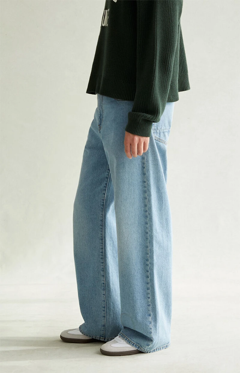 Pacsun Blake Extreme Baggy Jeans Light Indigo