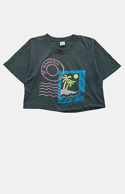 PS VINTAGE '90s St. Maarten Cropped T-Shirt