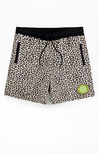 RODMAN BRAND Cheetah 7.5" Swim Trunks