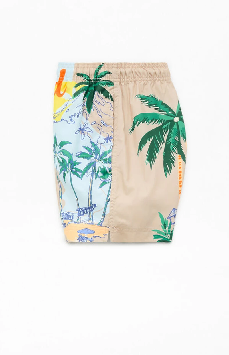 Pacsun Surf & Sand 4" Swim Trunks