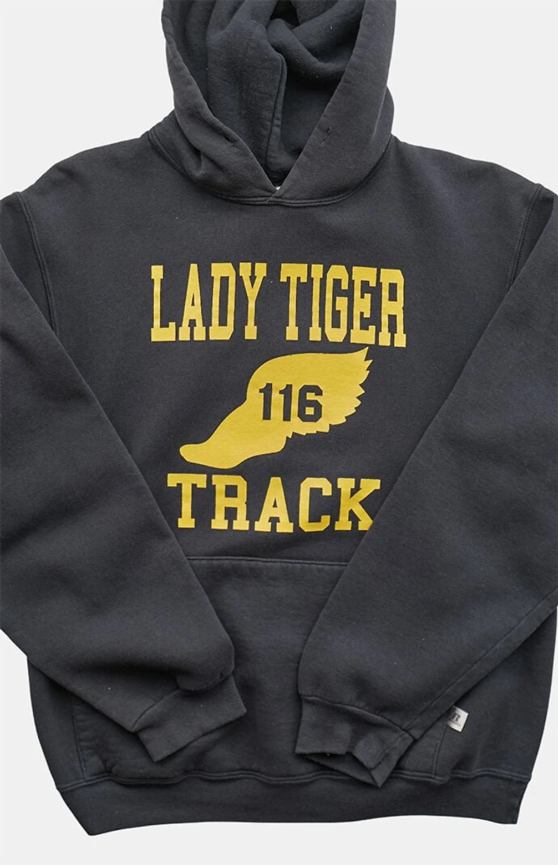 PS VINTAGE 2000s Lady Tiger Track Russell Hoodie