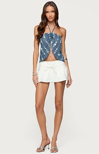 Edikted Bodhi Flared Micro Skort