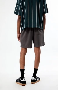 Pacsun Charcoal Gray Waffle Knit Shorts